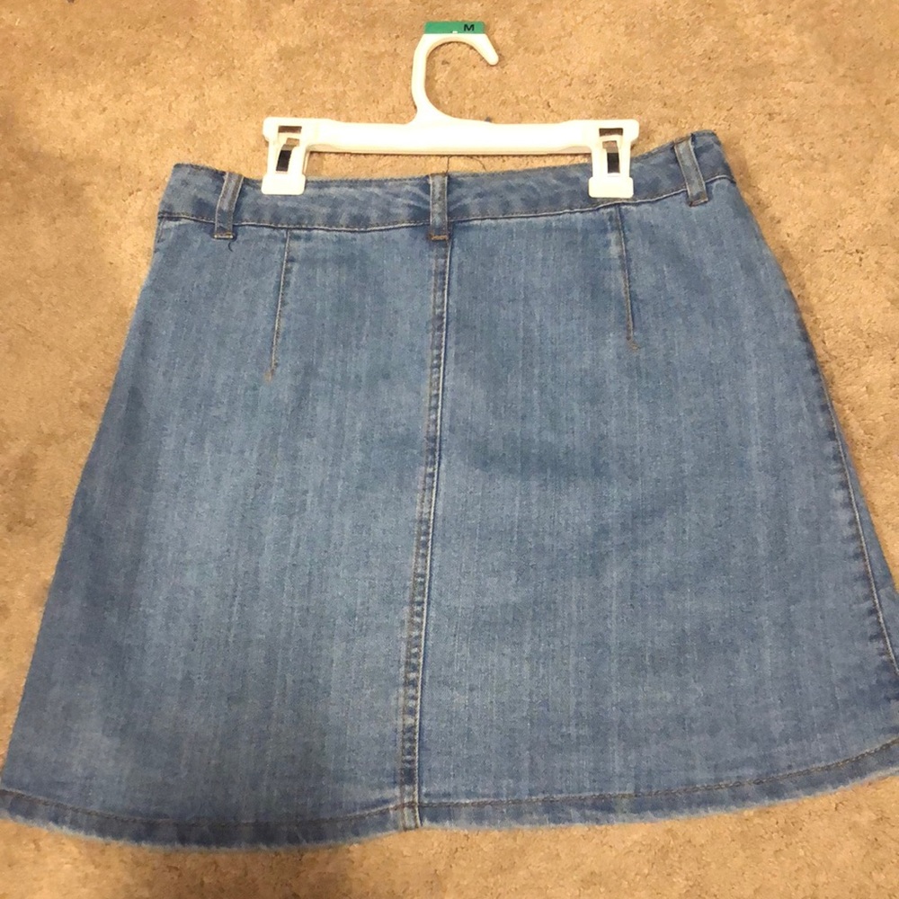 Denim button down skirt - Picture 2 of 2